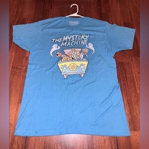 Blue Mystery Machine Graphic T-Shirt Large
